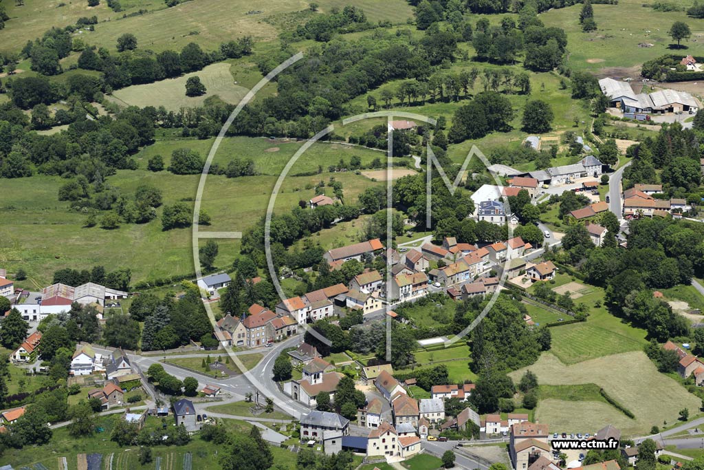 Photo arienne de Charbonnires-les-Vieilles