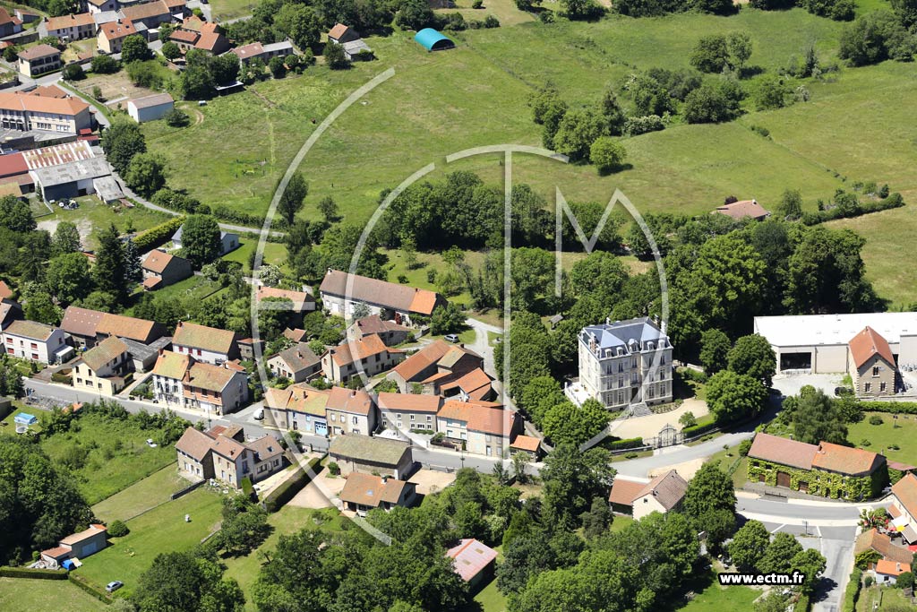 Photo arienne de Charbonnires-les-Vieilles