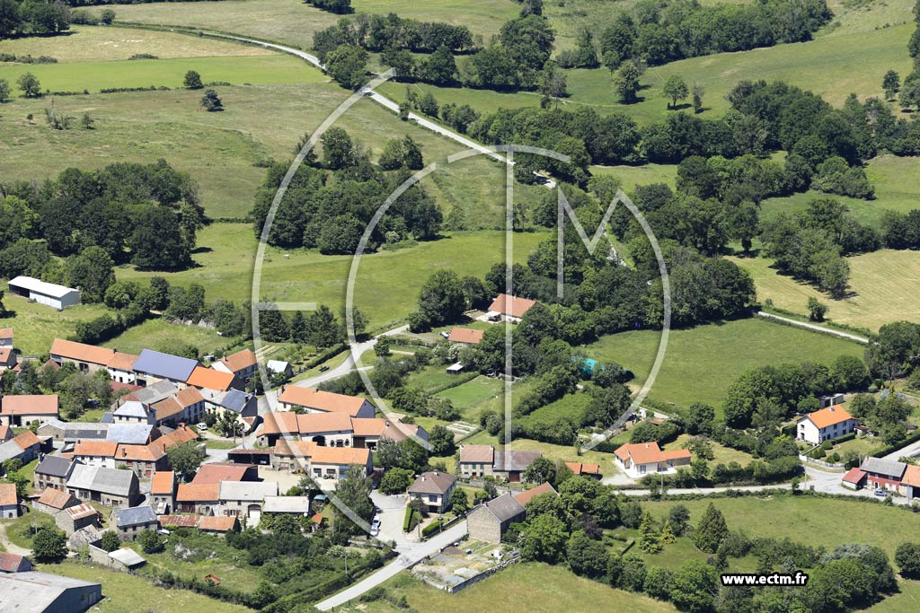 Photo arienne de Charbonnires-les-Vieilles (La Brousse)