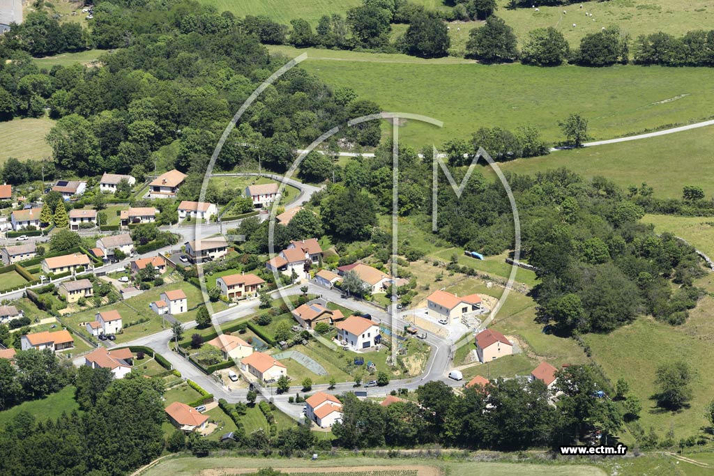 Photo arienne de Charbonnires-les-Vieilles (Les Sagnettes)