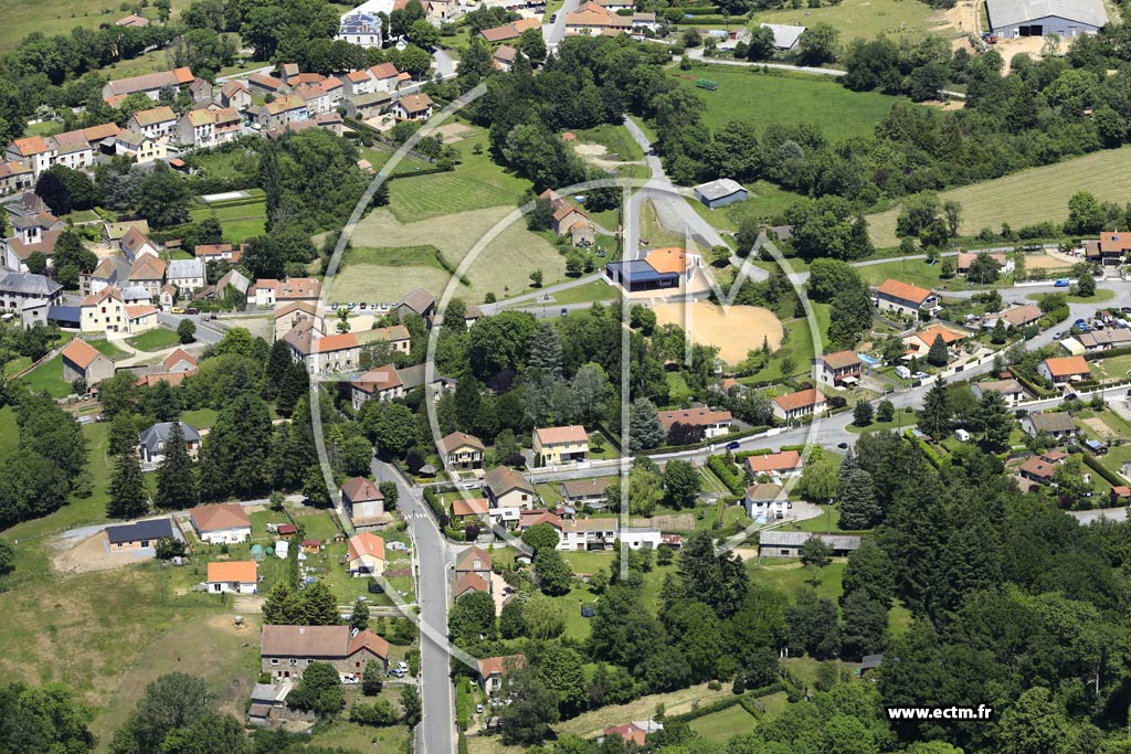 Photo arienne de Charbonnires-les-Vieilles (Les Sagnettes)