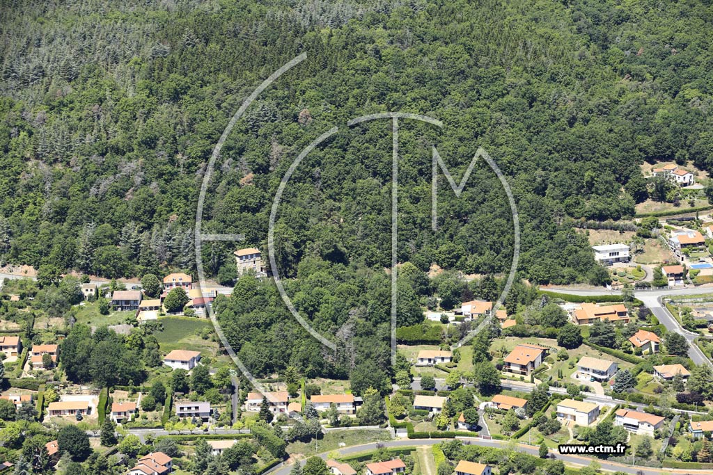 Photo arienne de Chtel-Guyon (La Naute)
