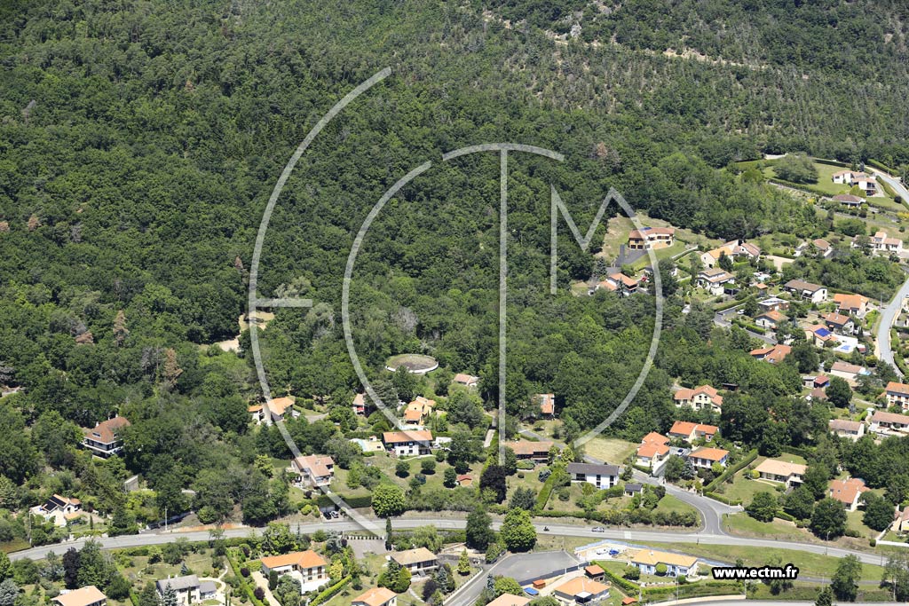 Photo arienne de Chtel-Guyon (La Naute)