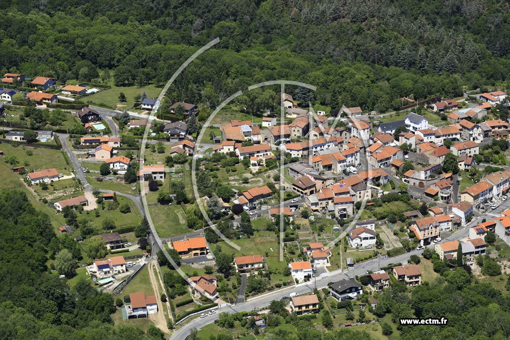 Photo arienne de Chtel-Guyon (Rochepradire)