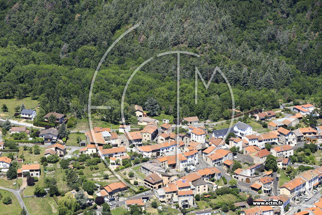 Photo arienne de Chtel-Guyon (Rochepradire)