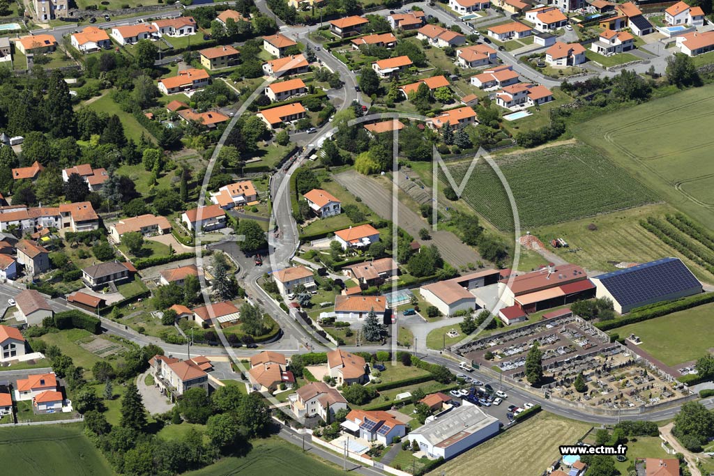 Photo arienne de Marsat (Le Moret)