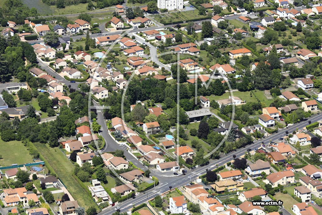 Photo arienne de Mozac (Les Gardelles)