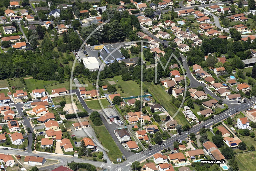 Photo arienne de Mozac (Les Gardelles)