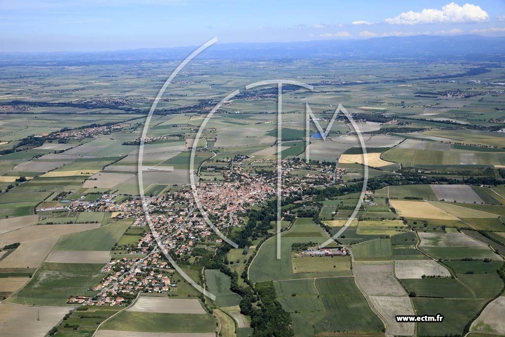 Photo arienne de Saint-Bonnet-prs-Riom