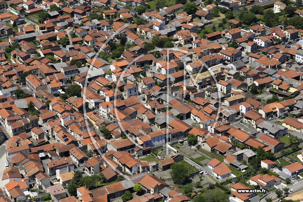 Photo arienne de Saint-Bonnet-prs-Riom