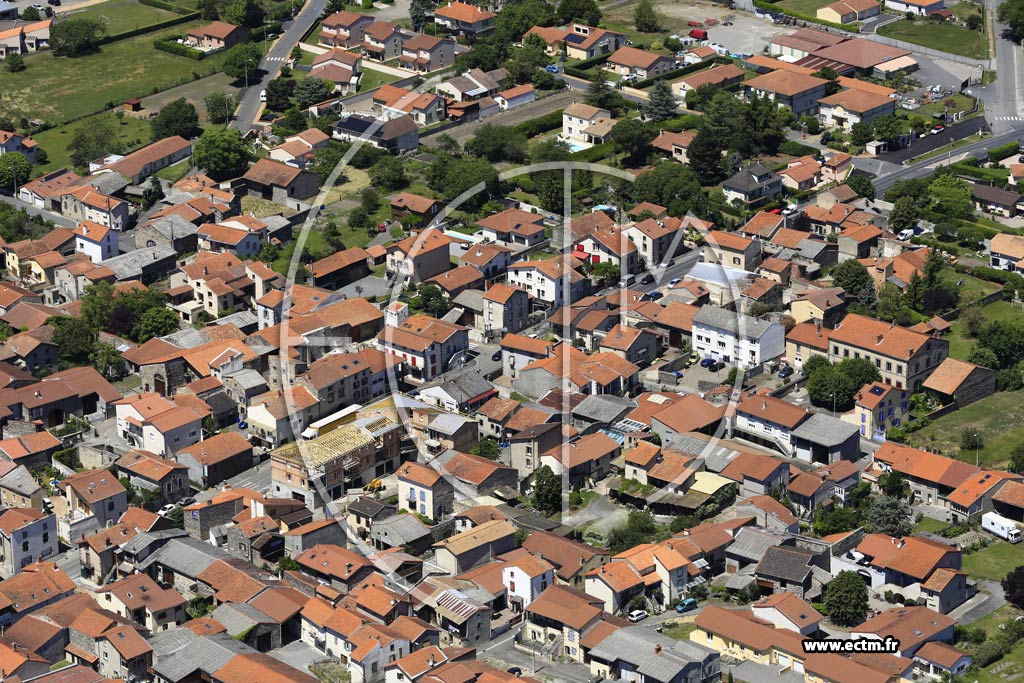 Photo arienne de Saint-Bonnet-prs-Riom