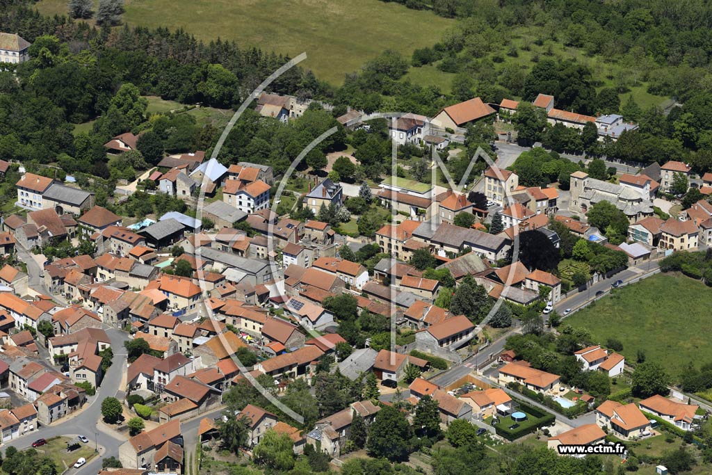 Photo arienne de Saint-Myon
