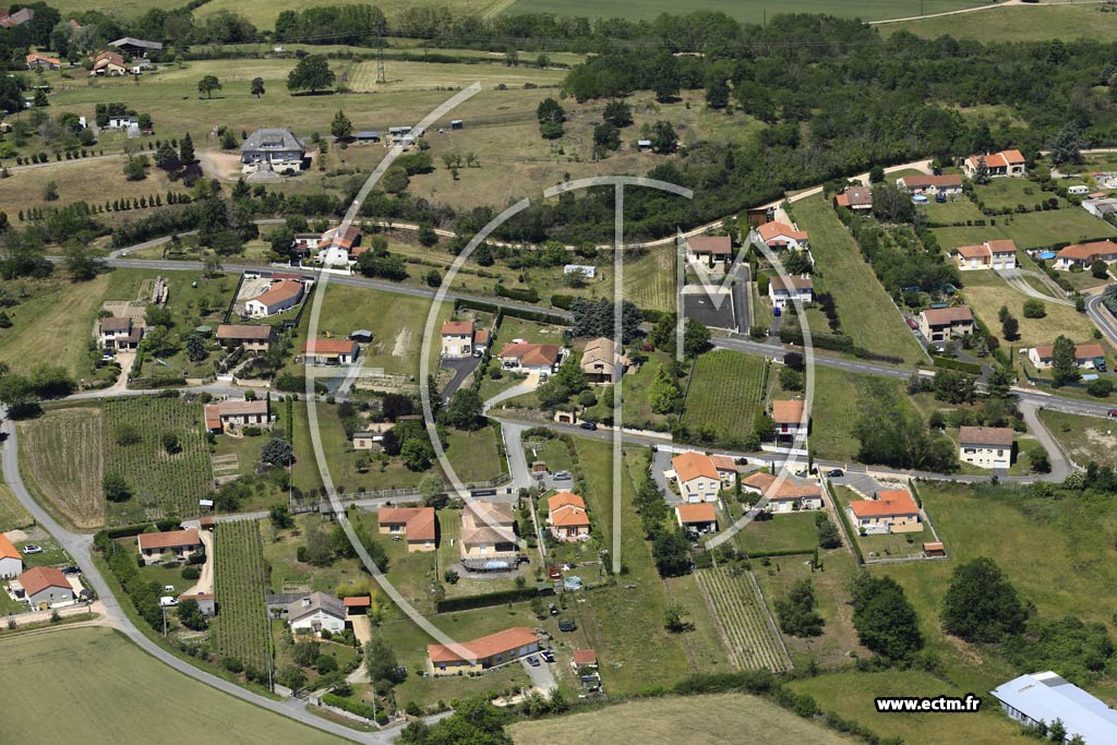 Photo arienne de Saint-Myon (Les Varennes)