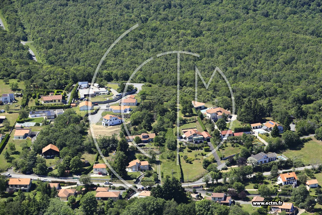 Photo arienne de Volvic (Tourtoule)