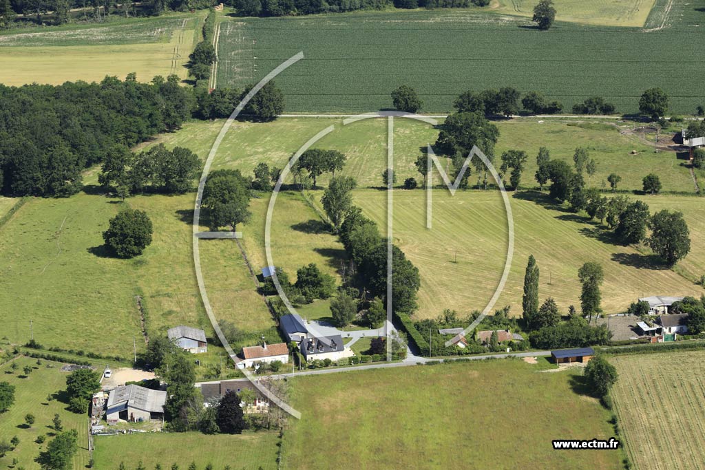 Photo arienne de Avril-sur-Loire (Les Feuillets)