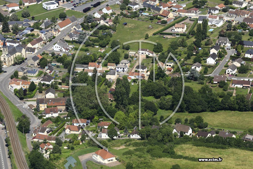 Photo arienne de Saint-Lger-des-Vignes