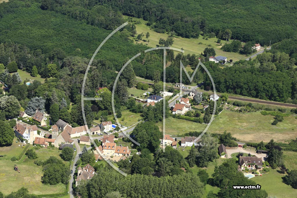 Photo arienne de Sougy-sur-Loire (Tinte)
