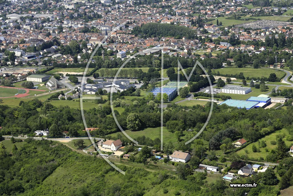 Photo arienne de Drevant (Le Grand Tertre)