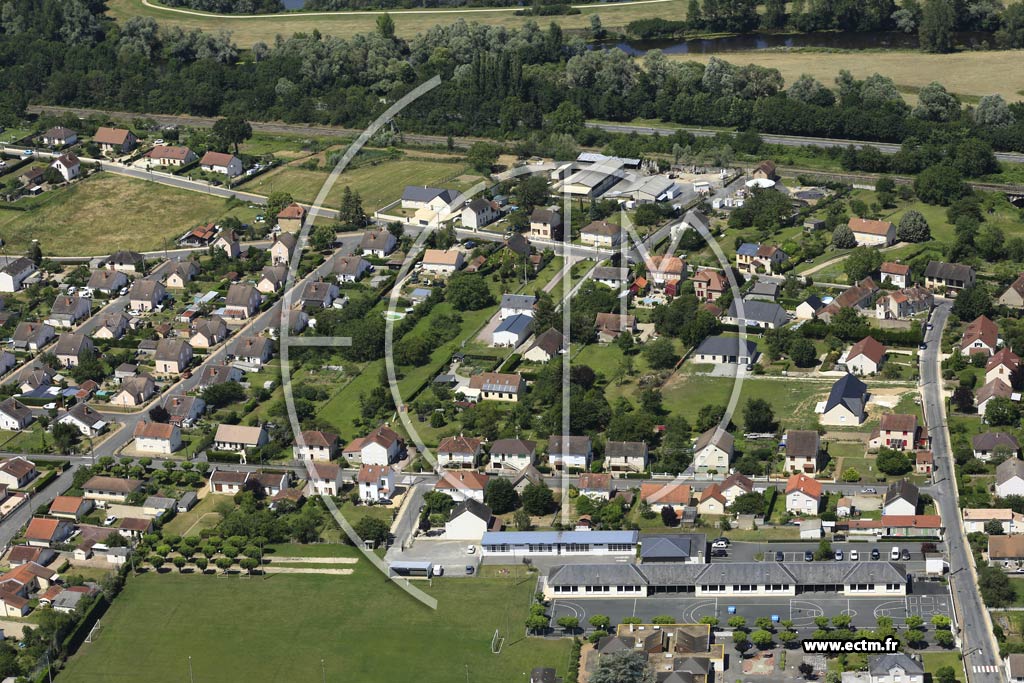 Photo arienne de Orval