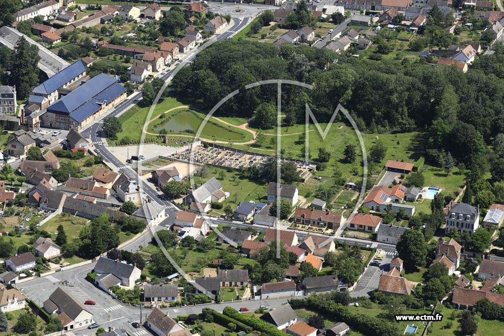 Photo arienne de Orval