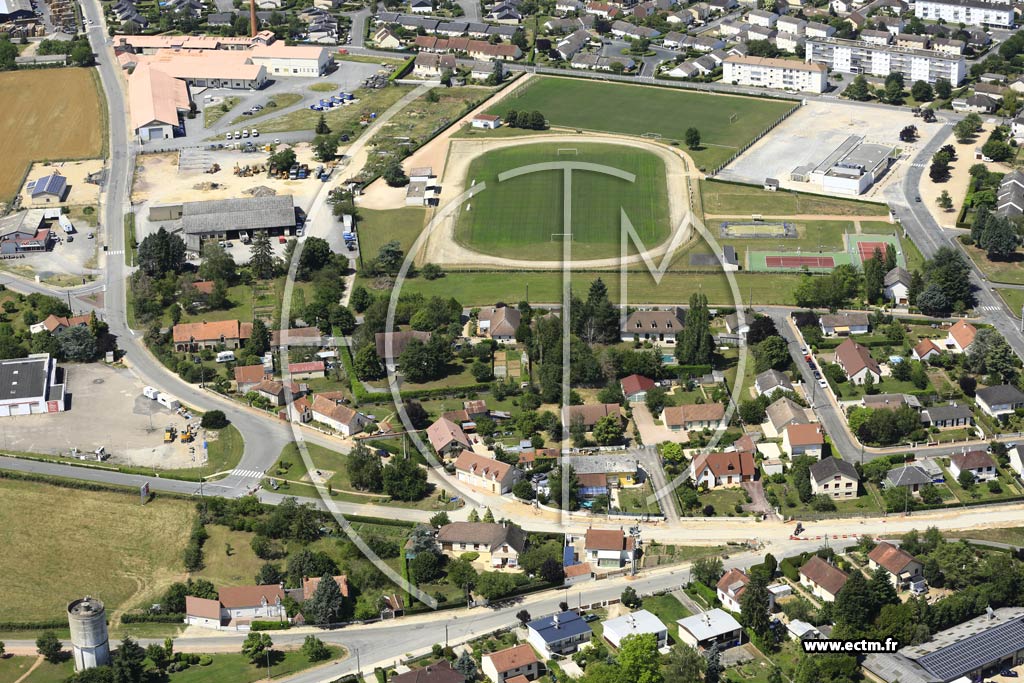 Photo arienne de Orval