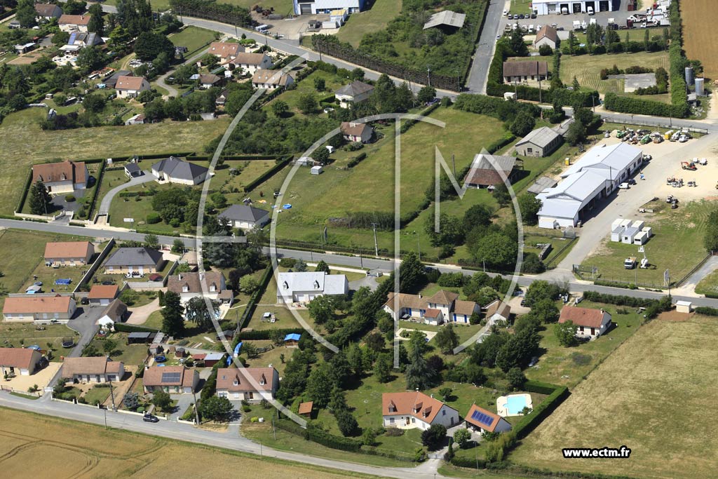 Photo arienne de Orval