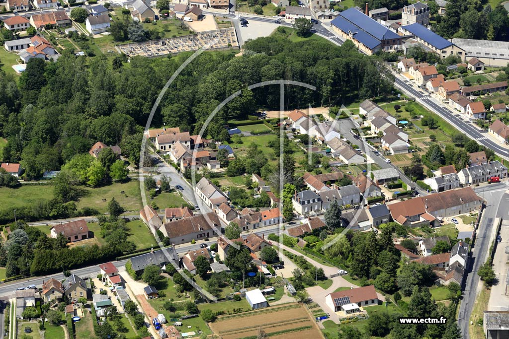 Photo arienne de Orval (Les Roseaux)