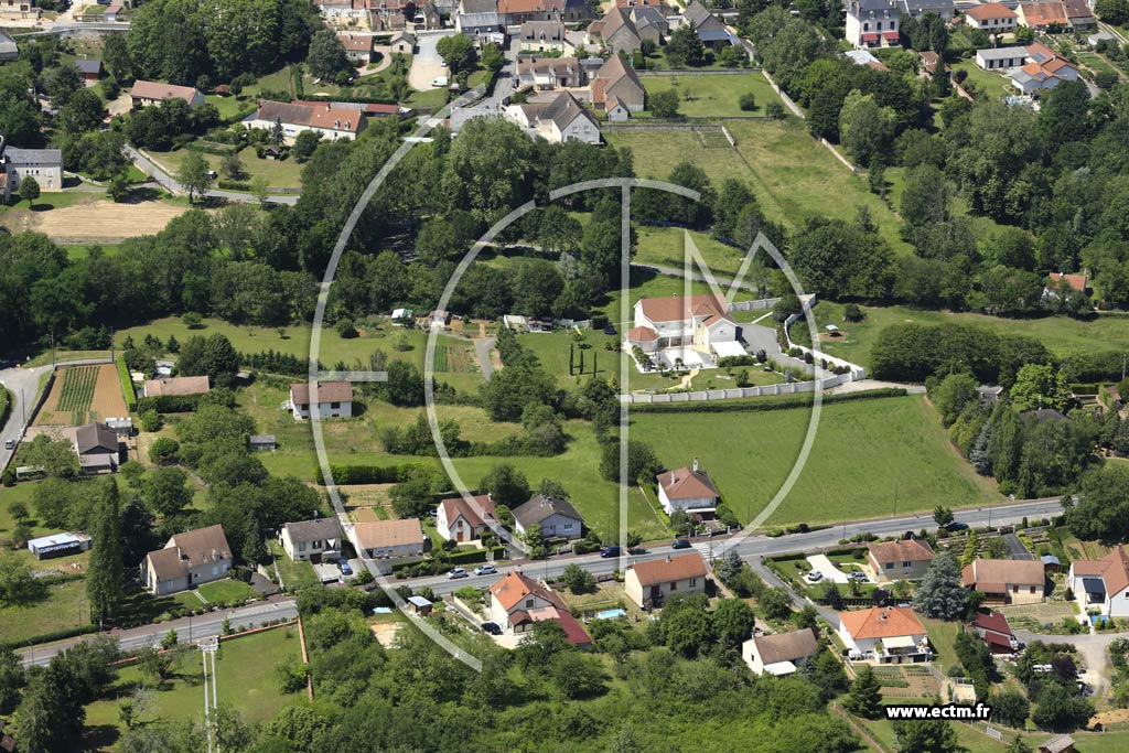 Photo arienne de Orval (Les Roseaux)