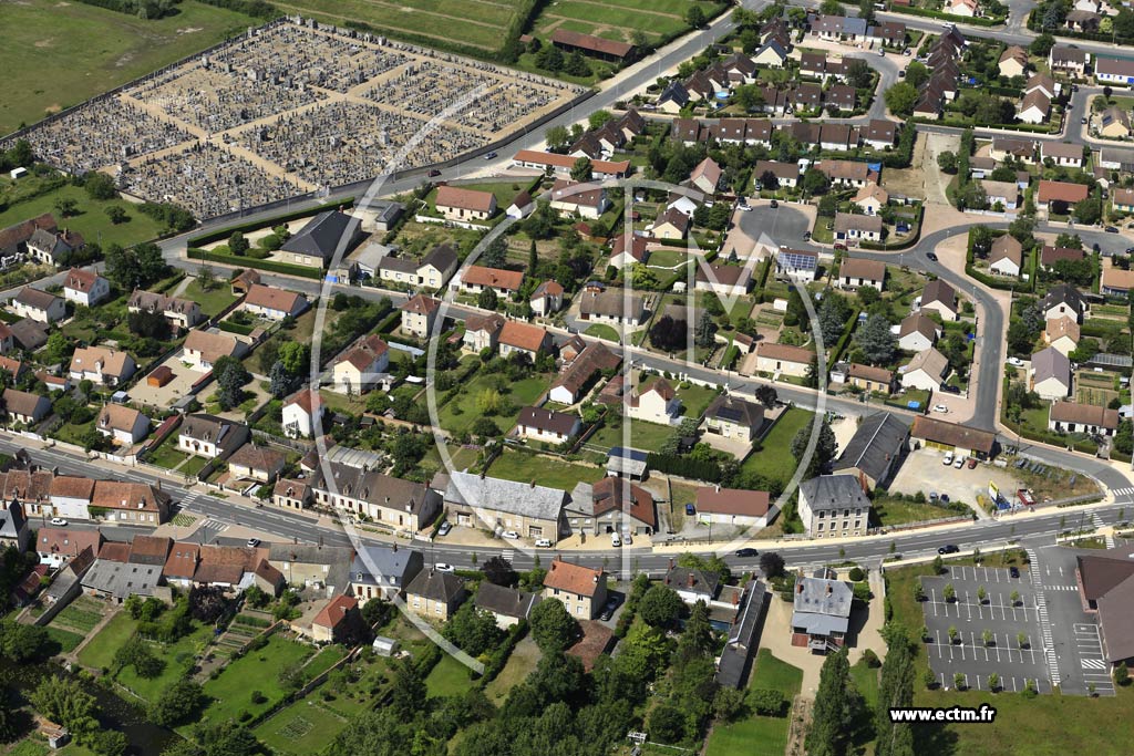 Photo arienne de Saint-Amand-Montrond (La Gadonnerie)