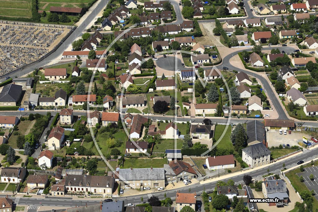 Photo arienne de Saint-Amand-Montrond (La Gadonnerie)