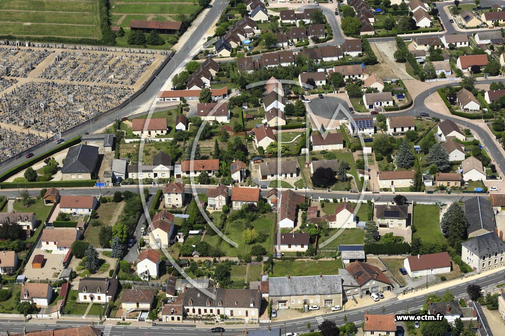 Photo arienne de Saint-Amand-Montrond (La Gadonnerie)