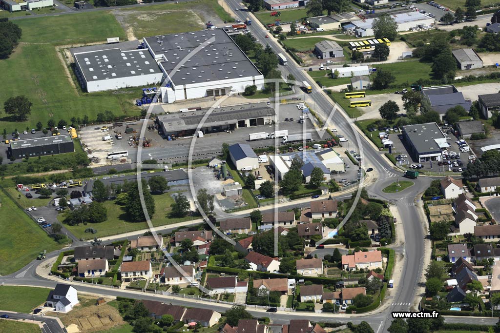 Photo arienne de Saint-Amand-Montrond (La Gadonnerie)