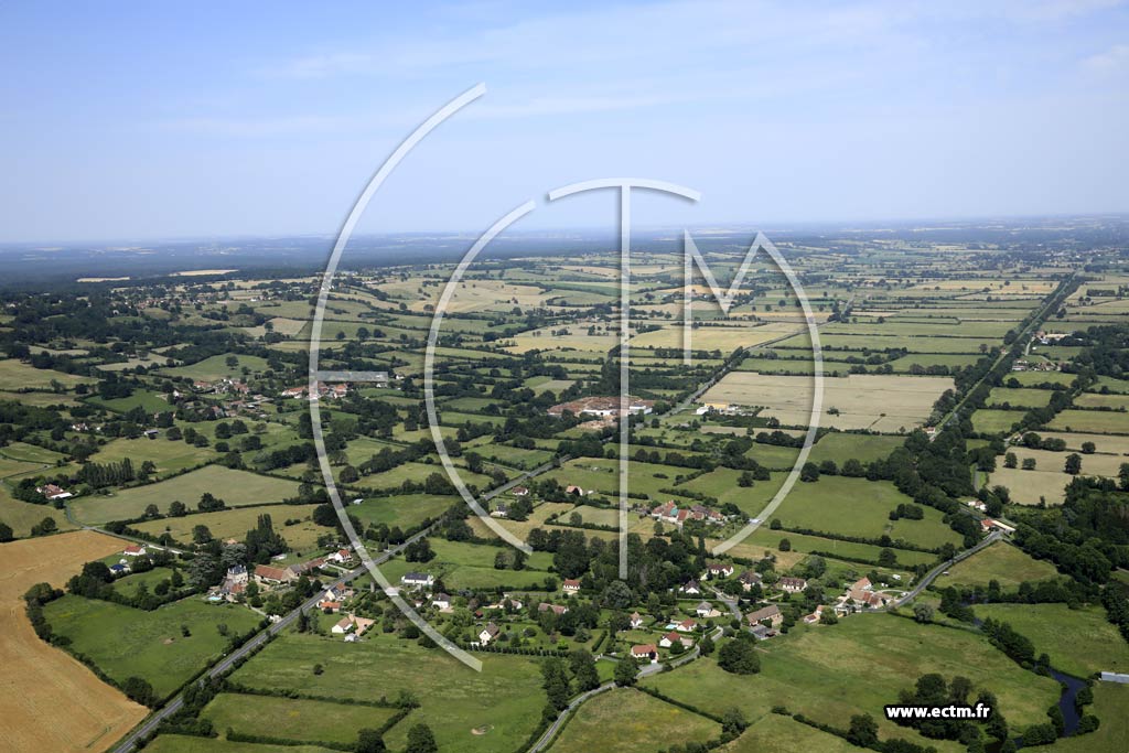 Photo arienne de Saint-Amand-Montrond (Le Breuil)
