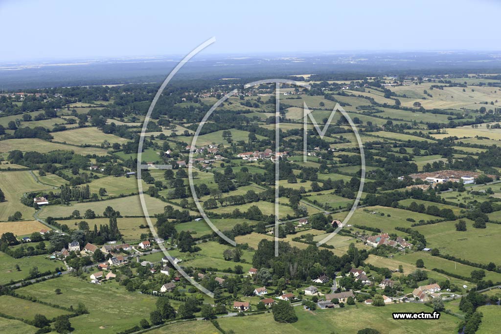 Photo arienne de Saint-Amand-Montrond (Le Breuil)