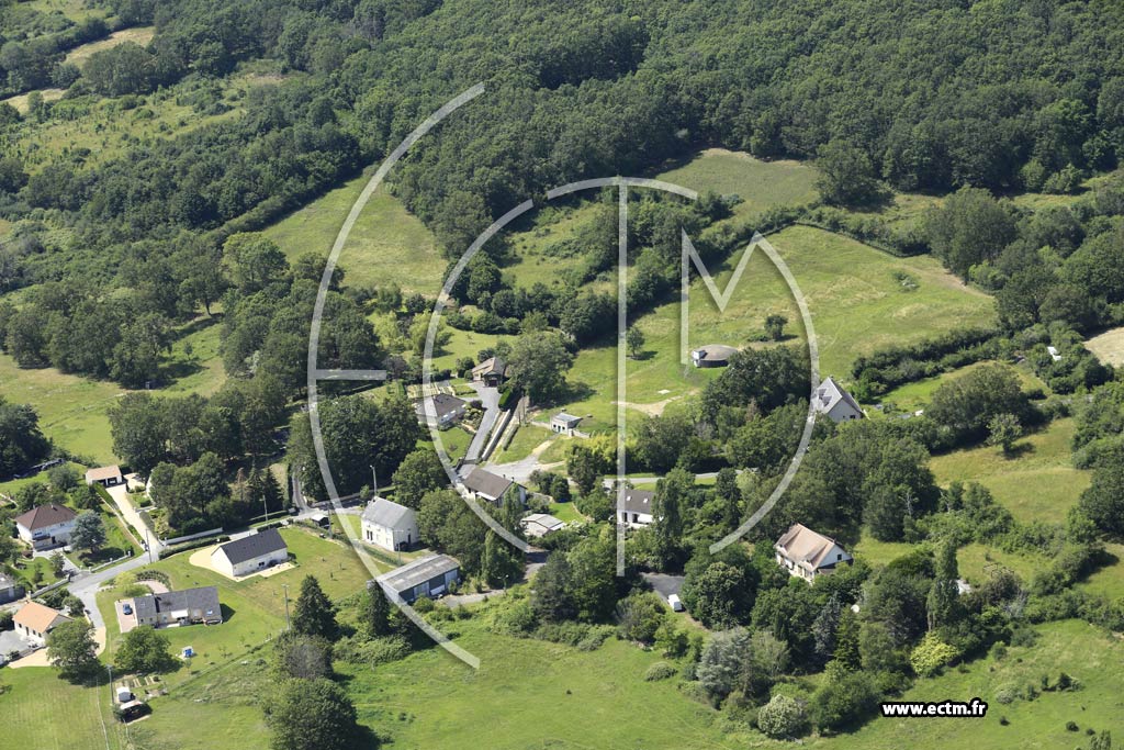 Photo arienne de Saint-Amand-Montrond (Les Barres)