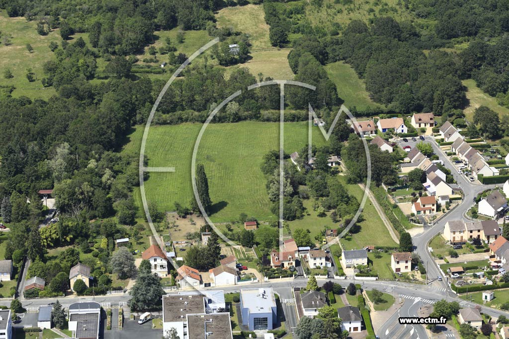 Photo arienne de Saint-Amand-Montrond (Les Grainetires)