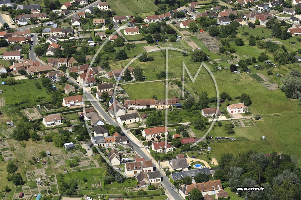 Photo arienne de Saint-Amand-Montrond (Les Grands Champs)