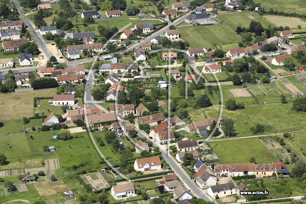Photo arienne de Saint-Amand-Montrond (Les Grands Champs)