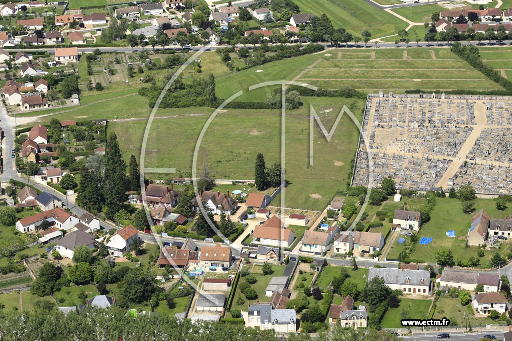 Photo arienne de Saint-Amand-Montrond (Les Sjots)