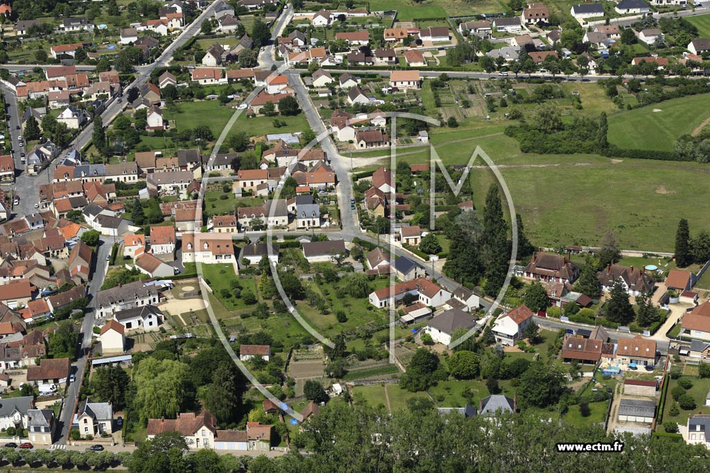 Photo arienne de Saint-Amand-Montrond (Les Sjots)