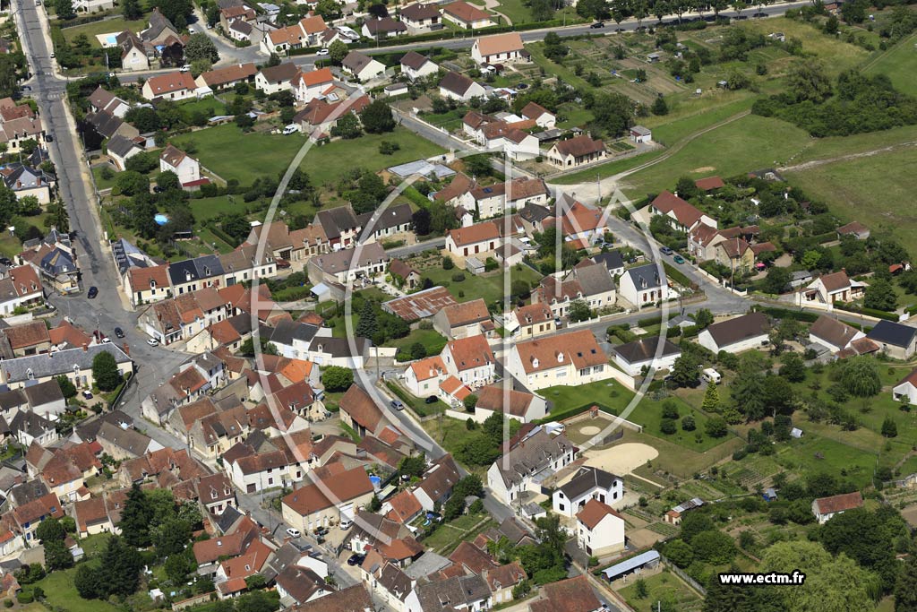 Photo arienne de Saint-Amand-Montrond (Les Sjots)