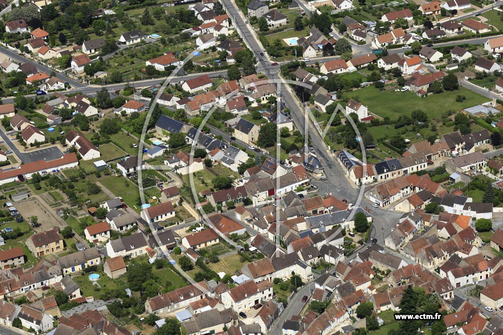 Photo arienne de Saint-Amand-Montrond (Les Sjots)