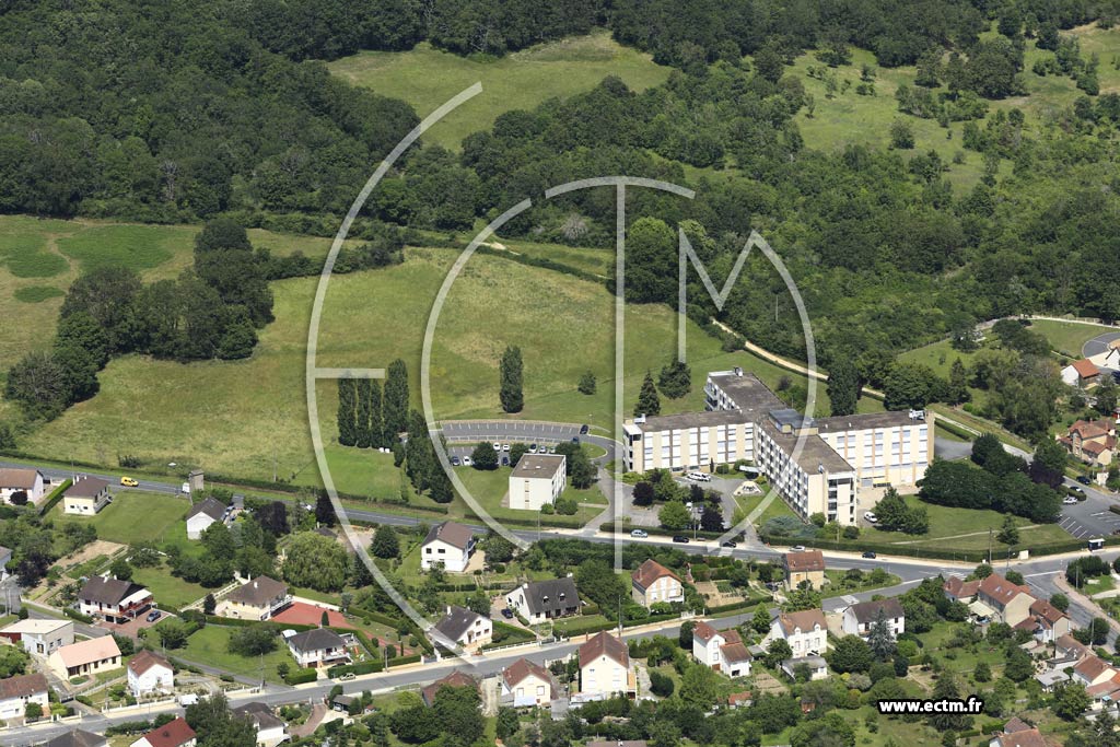 Photo arienne de Saint-Amand-Montrond (Quartier Cit Didier Gerbault)