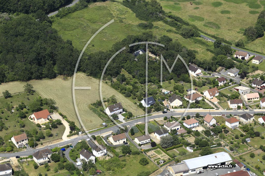 Photo arienne de Saint-Amand-Montrond (Quartier Cit Didier Gerbault)