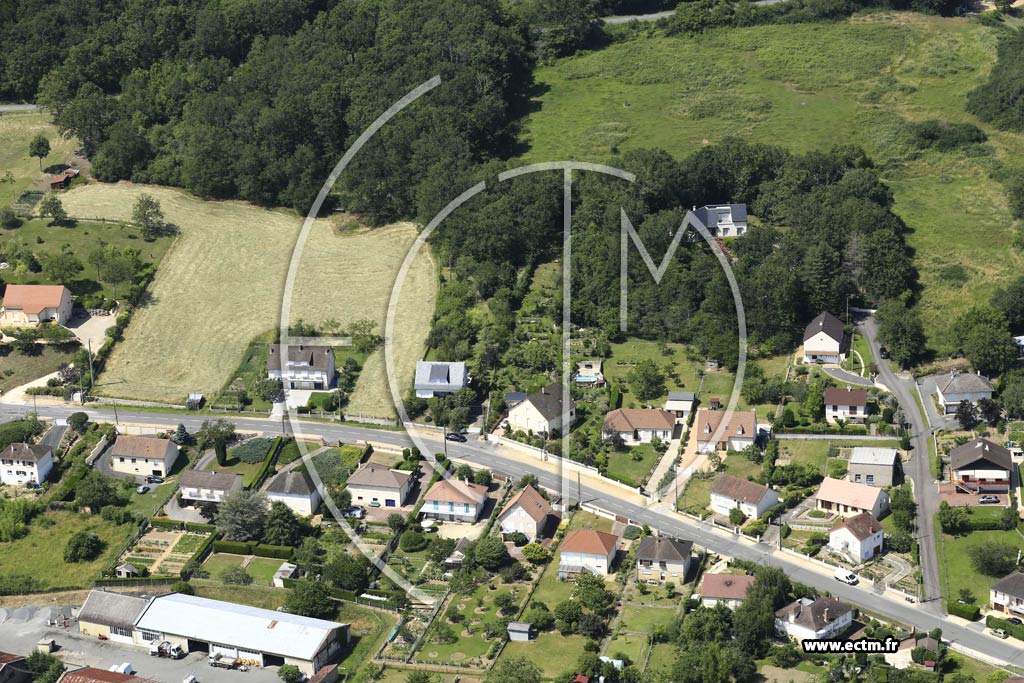 Photo arienne de Saint-Amand-Montrond (Quartier Cit Didier Gerbault)