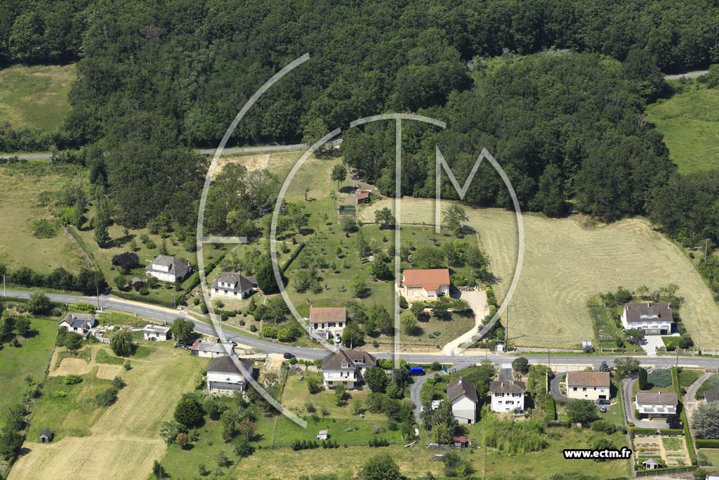 Photo arienne de Saint-Amand-Montrond (Quartier Cit Didier Gerbault)