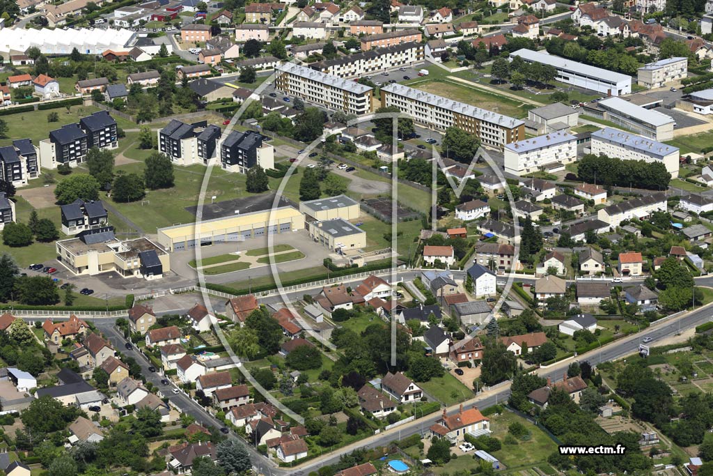 Photo arienne de Saint-Amand-Montrond (Quartier Le Vernet)