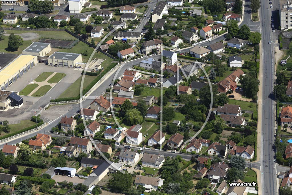 Photo arienne de Saint-Amand-Montrond (Quartier Le Vernet)