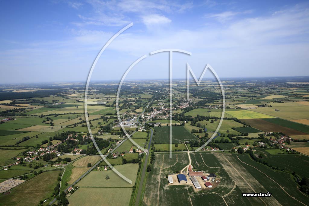 Photo arienne de Saint-Pierre-les-tieux