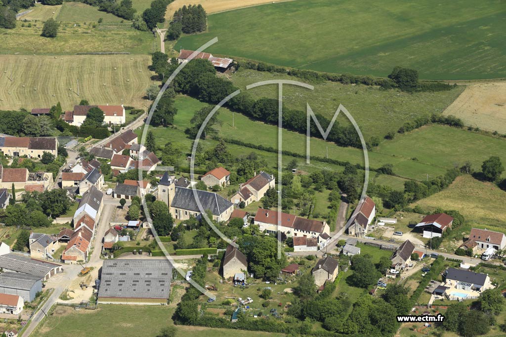 Photo arienne de La Maison-Dieu
